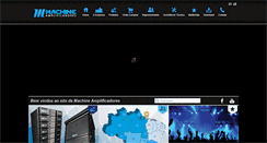 Desktop Screenshot of machineamplificadores.com.br